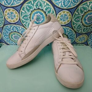 Puma Classic White Lace-Up Sneakers